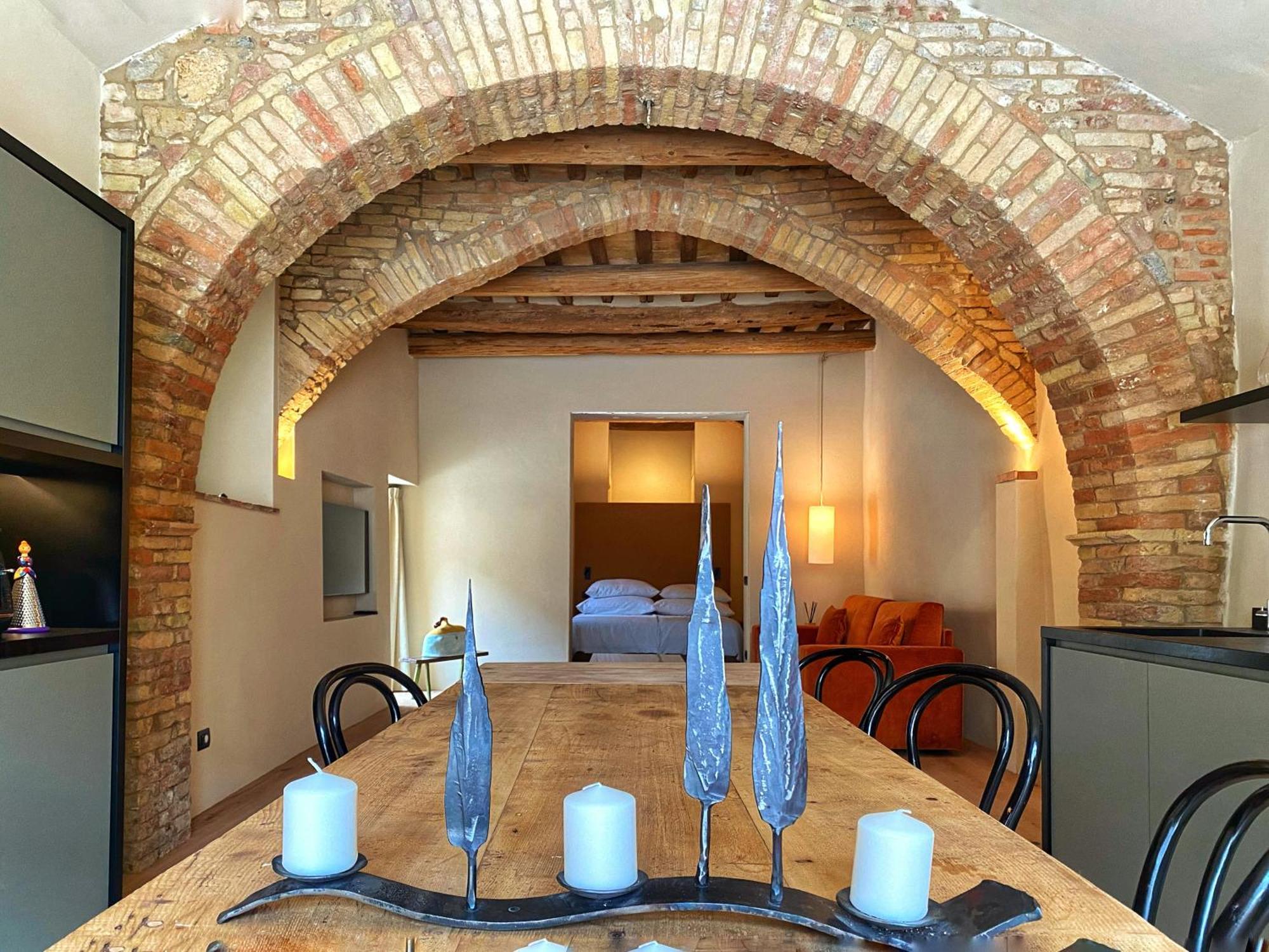 Locanda Della Scala San Quirico dʼOrcia Zewnętrze zdjęcie