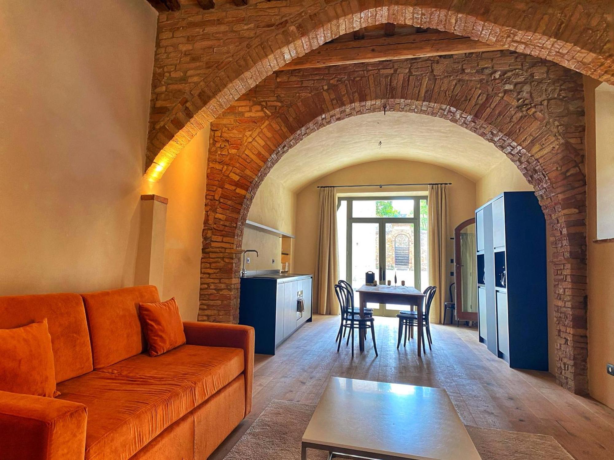 Locanda Della Scala San Quirico dʼOrcia Zewnętrze zdjęcie