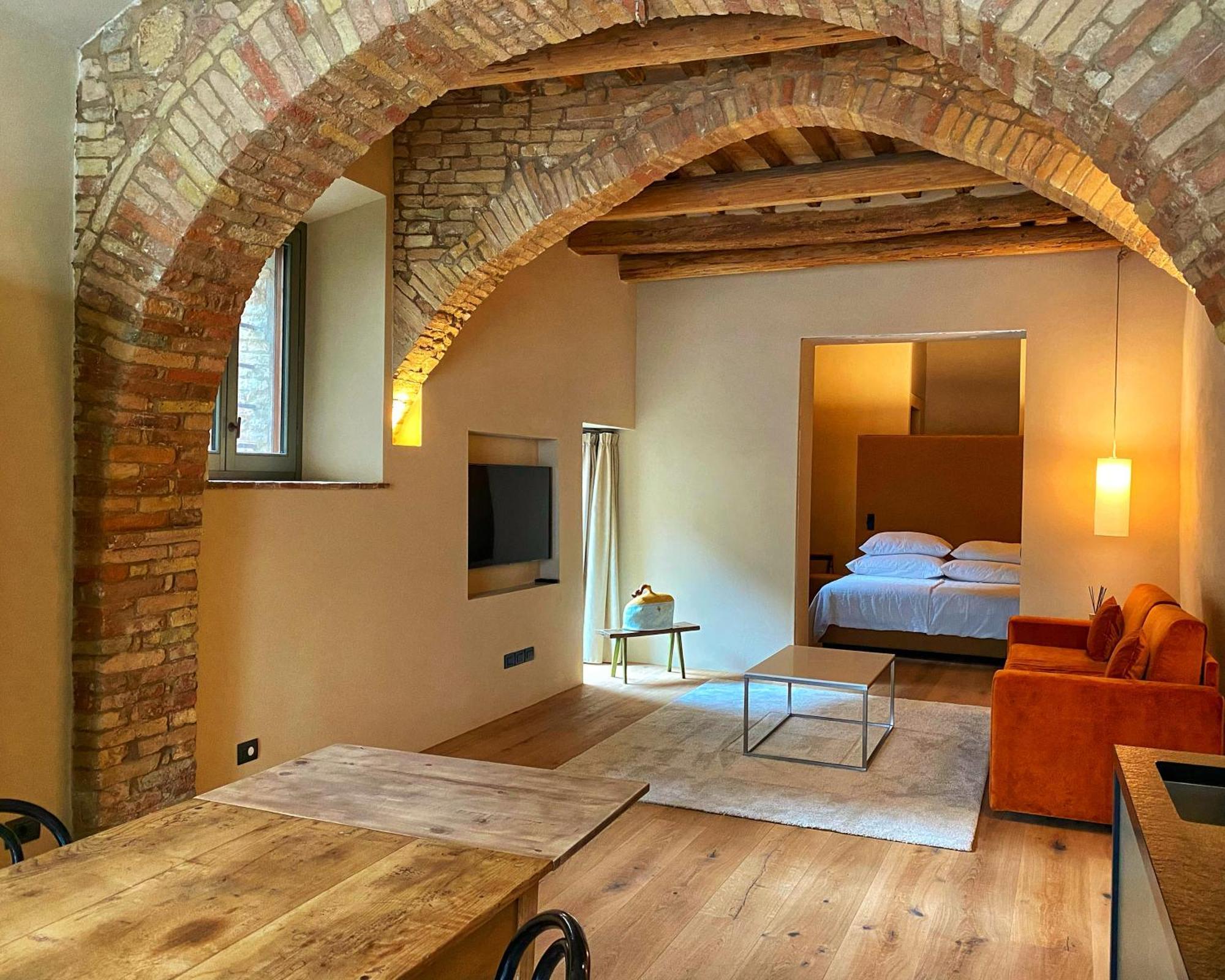 Locanda Della Scala San Quirico dʼOrcia Zewnętrze zdjęcie