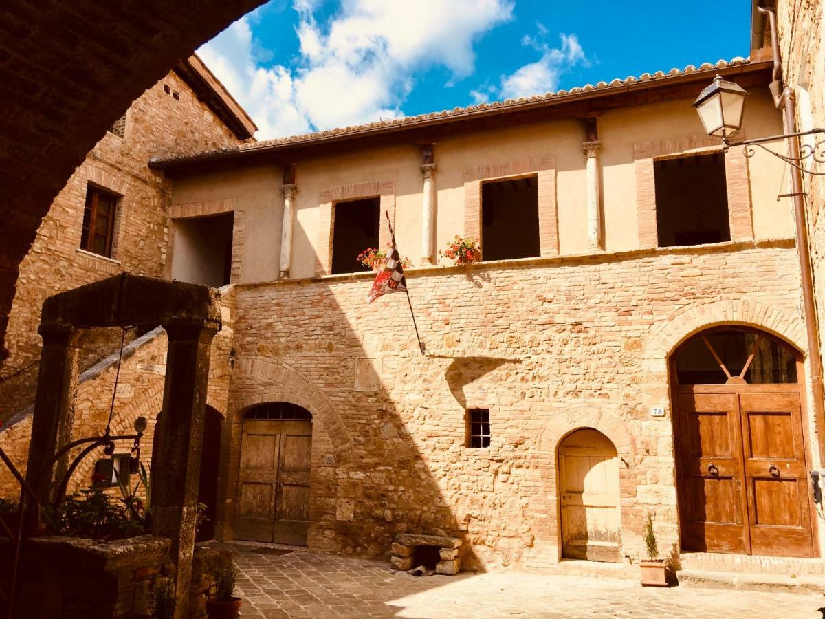 Locanda Della Scala San Quirico dʼOrcia Zewnętrze zdjęcie